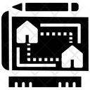 Design Blueprints Interior Design Icon