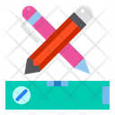 Pencil Tools Waterpass Icon