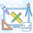 Graphic Designing Graphic Tools Art Tools Icon