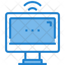 Monitor Desktop Wifi Icon