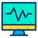 Heart Rate Medical Monitor Icon