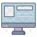Desktop Application Monitor Screen Icon