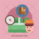 Destination Map Derstination Icon