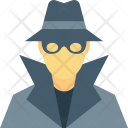 Detective Incognito Investigator Icon