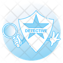 Detective Badge Icon