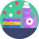Detergent Fabric Softener Folded Clothes Icon