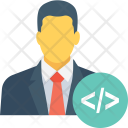 Developer Coder Div Icon