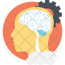 Brain Gear Creative Icon
