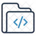 Development folder Icon - Download in Line Style