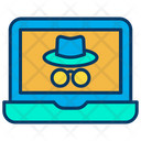 Spy Laptop Spy Thief Icon