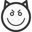 Devil Emoticons Emoji Icon