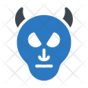 Monster Devil Creepy Icon