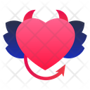Devil Demon Heart Icon