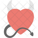 Devil Heart With Icon