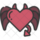 Devil Heart Icon