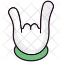 Devil Horn Horn Hand Hand Gesture Icon