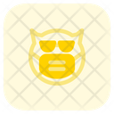 Devil Sunglasses Emoji With Face Mask Emoji Icon