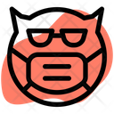 Devil Sunglasses Emoji With Face Mask Emoji Icon