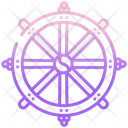 Dharma Wheel Icon