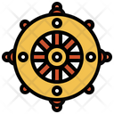 Dharma Wheel Icon