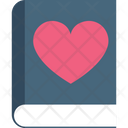 Diary Heart Sign Love Icon