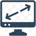 Device Display Diagonal Icon