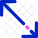 Diagonal Resize  Icon