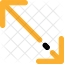 Diagonal Resize  Icon