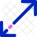 Diagonal Resize Arrows  Icon