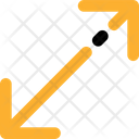 Diagonal Resize Arrows  Icon
