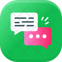 Dialog Communication Study Icon