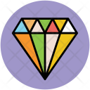 Diamond Ruby Gem Icon