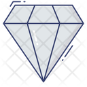 Diamond Fashion Wealth Icon