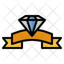 Diamond Badge Jewel Icon