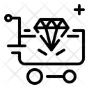Diamond Cart  Icon