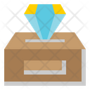 Diamond Donation Diamond Box Icon