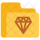 Diamond folder  Icon