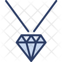 Diamond Jewelry Necklace Icon