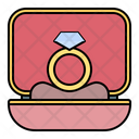 Ring Proposal Wedding Icon