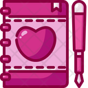 Diary Wedding Planner Schedule Icon