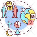 Different Languages And Cultures Icon