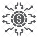 Digital Money Finance Icon