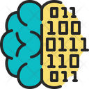 Digital Binary Number Icon
