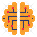 Digital Brain Ai Icon