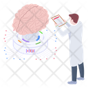Digital Brain Icon