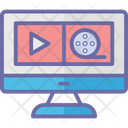 Digital Cinema Filmmaking Post Production Icon