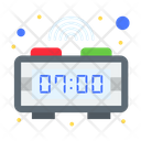 Digital Clock Digital Alarm Alarm Icon