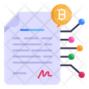 Digital Contract Deed Document Icon