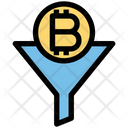 Digital Currency Funnel Flow Icon
