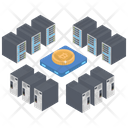 Digital Currency Network Icon